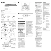 Sony SRS D2100 manual cover