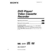 Sony SLV-D281P manual cover