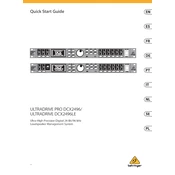 Behringer DCX2496LE manual cover