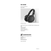 Sennheiser HD 450SE SEBT4 manual cover