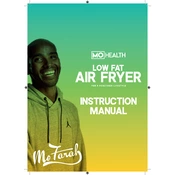 MO Health B&M Low Fat Air Fryer 340599 manual cover