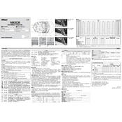 Nikon AF DC Nikkor 135mm f/2D manual cover