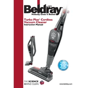 Beldray BEL0502 Turbo Plus Cordless Vacuum Cleaner manual cover