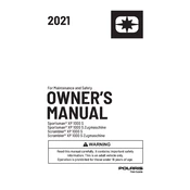 Polaris Scrambler XP 1000 S EPS UE manual cover