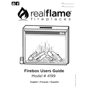 Realflame 4199 manual cover