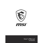 MSI GL75 Leopard 10SCSK manual cover