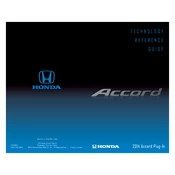 Honda Accord Plug-In 2014 Technology manual cover