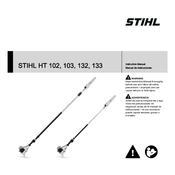 Stihl HT 102 HT 103 HT 132 HT 133 manual cover