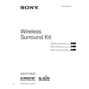 Sony WAHT-SA20 manual cover