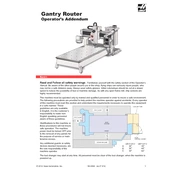 Haas Gantry Router Supplement manual cover