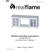 Realflame 2770 manual cover