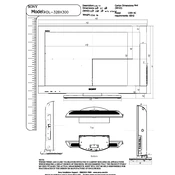 Sony KDL-32BX300 manual cover