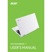 Acer Chromebook 11 CB 132 manual cover