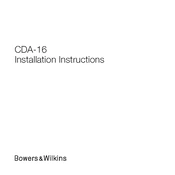 Bowers Wilkins CDA-16 manual cover