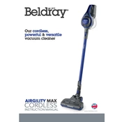 Beldray BEL0813N Airgility Max Cordless manual cover