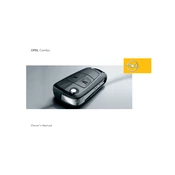 Opel Combo 2010 manual cover