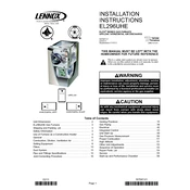 Lennox EL296UHE manual cover