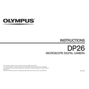 Olympus DP26 manual cover