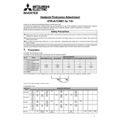 Mitsubishi Electric FR A7CN01 manual cover