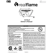 Realflame 11775LP manual cover