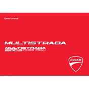 Ducati Multistrada 1200 S Pikes Peak 2013 manual cover