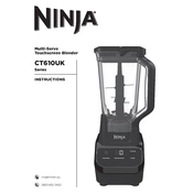 Ninja CT610UK manual cover