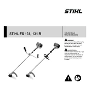 Stihl FS 131 FS 131 R manual cover