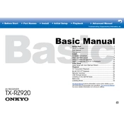 Onkyo TX RZ920