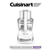 Cuisinart FP-130 manual cover