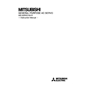 Mitsubishi Electric MELSERVOSAR manual cover