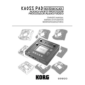 KORG KAOSS PAD entrancer