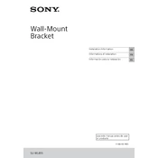 Sony XR- 77A8XCJ manual cover