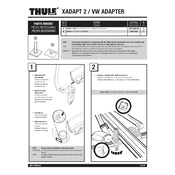 Thule XADAPT2 manual cover