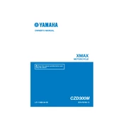 Yamaha CZD300M XMAX 2021 manual cover