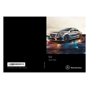 Mercedes-Benz CLA 2015 manual cover