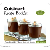 Cuisinart SPB-10 Series