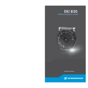 Sennheiser EKI 830 manual cover