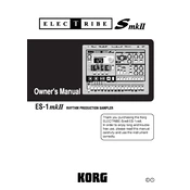 KORG ELECTRIBE-S mkII manual cover