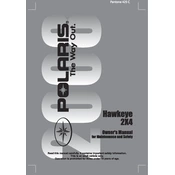 Polaris Hawkeye 2x4 manual cover