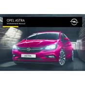 Opel New Astra 2016 manual cover