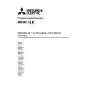 Mitsubishi Electric R00CPU, R01CPU, R02CPU manual cover