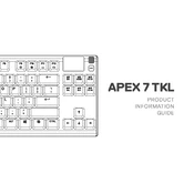 SteelSeries Apex 7 TKL Blue Switch manual cover