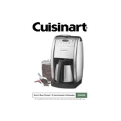 Cuisinart DGB-600BC manual cover