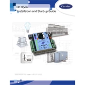 Carrier OPN UC manual cover