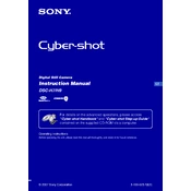 Sony DSC-H7 manual cover