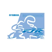 Yamaha FJR13ESF, FJR13ESFC 2015 manual cover