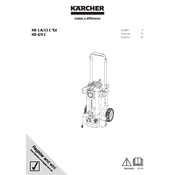 Karcher HD 1.8 13 C Ed manual cover