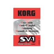 KORG SV-1 Black