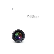 Apple Aperture Getting Started manual cover