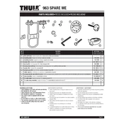 Thule Spare Me 963 manual cover